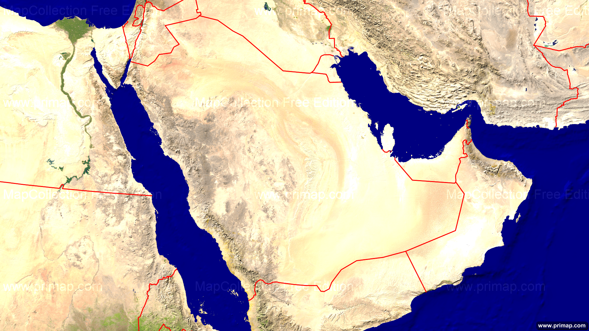 Mabda map — another map of Mabda (Saudi Arabia, )